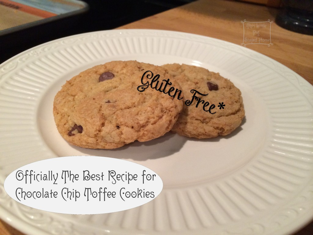 Gluten Free Chocolate Chip Cookie Recipes
 Best Chocolate Chip Toffee Cookies