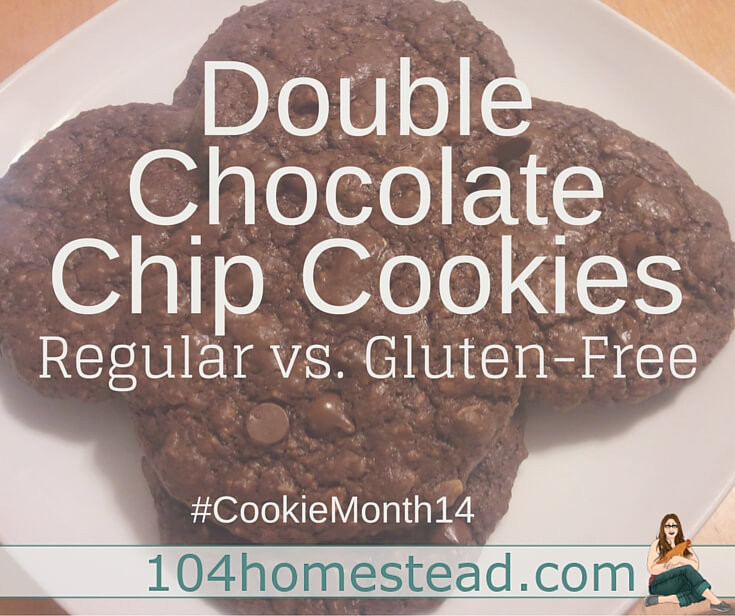 Gluten Free Chocolate Chip Cookies Bob'S Red Mill
 Double Chocolate Chip Cookies Regular & GF