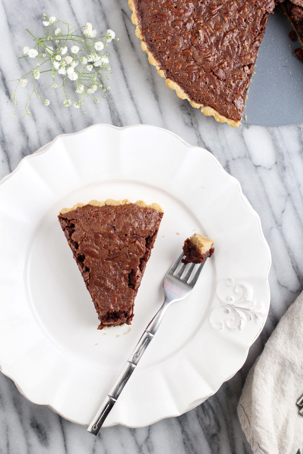 Gluten Free Chocolate Pecan Pie
 Gluten Free Chocolate Bourbon Pecan Pie Jessi s Kitchen