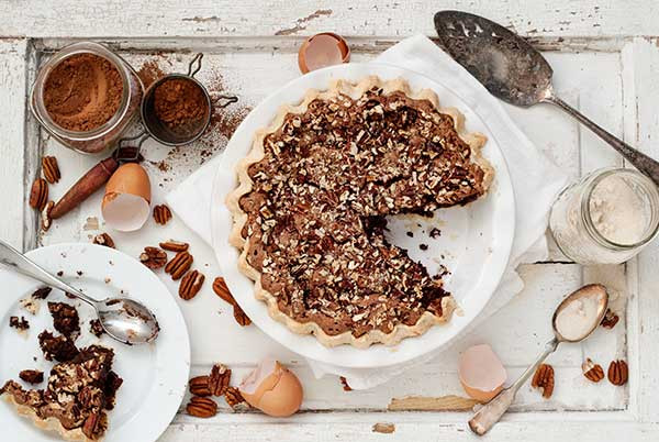 Gluten Free Chocolate Pecan Pie
 Gluten Free Chocolate Pecan Chess Pie Recipe