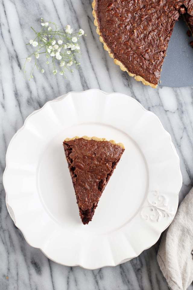 Gluten Free Chocolate Pecan Pie
 Gluten Free Chocolate Bourbon Pecan Pie Jessi s Kitchen