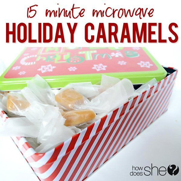 Gluten Free Christmas Candy
 15 minute caramels Perfect for neighbor ts or holiday