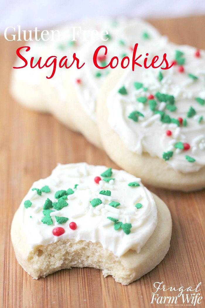 Gluten Free Christmas Sugar Cookies
 Soft Gluten Free Sugar Cookies