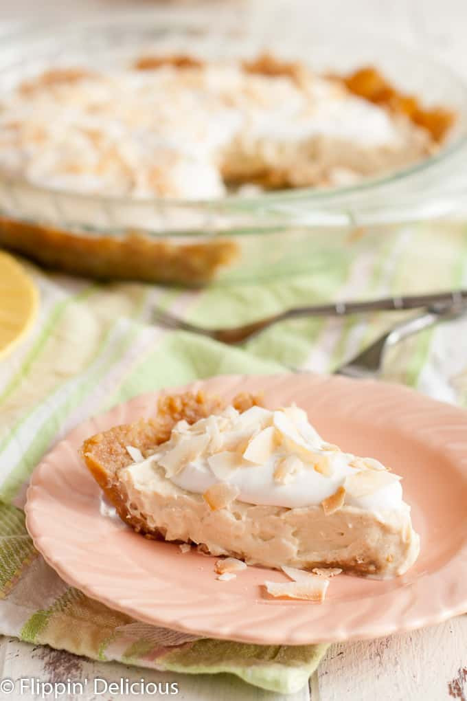 Gluten Free Coconut Pie
 Gluten Free Dairy Free Coconut Cream Pie