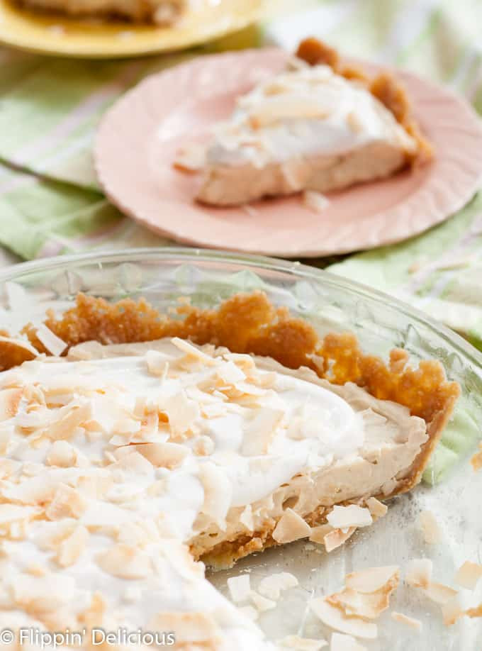 Gluten Free Coconut Pie
 Gluten Free Dairy Free Coconut Cream Pie