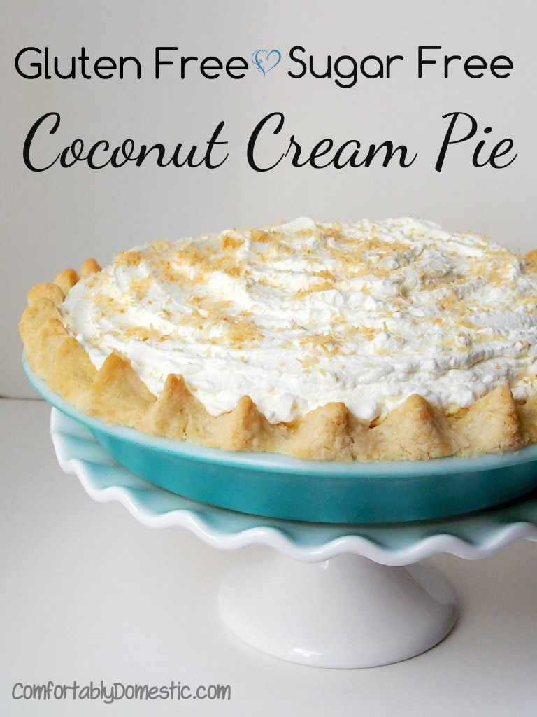 Gluten Free Coconut Pie
 Allergy Friendly Coconut Cream Pie Gluten Sugar Free