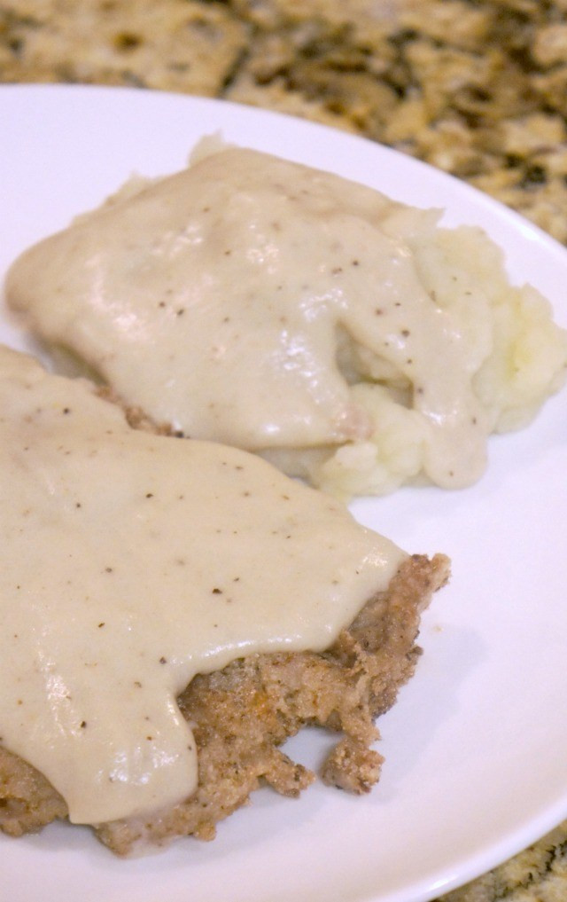 Gluten Free Country Gravy
 Gluten Free Free Country Fried Steak Rays of Bliss