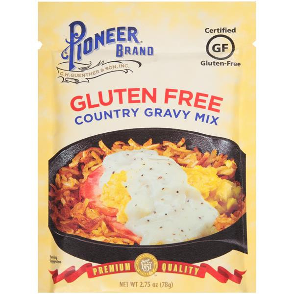 Gluten Free Country Gravy
 Pioneer Brand Gluten Free Country Gravy Mix