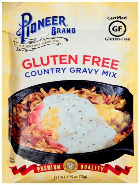 Gluten Free Country Gravy
 Pioneer Brand Gluten Free Country Gravy Mix