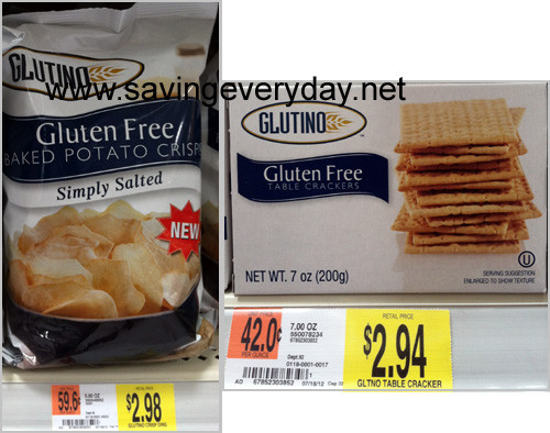 Gluten Free Crackers Walmart
 $1 10 1 Glutino Gluten Free Coupon = $1 84 At Walmart