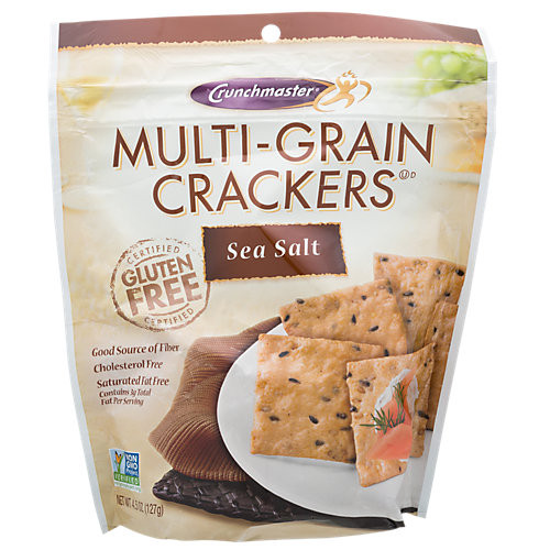 Gluten Free Crackers Walmart
 UPC Crunchmaster Sea Salt Multi Grain