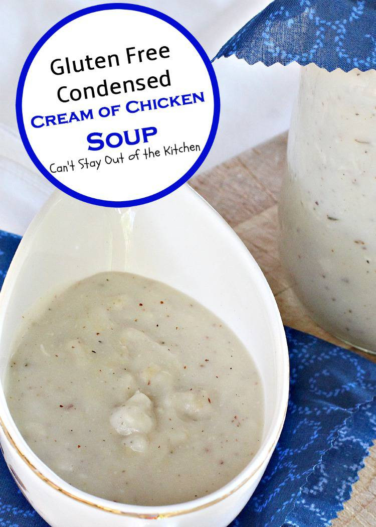 Gluten Free Cream Of Chicken Soup Brands
 gluten free cream of mushroom soup