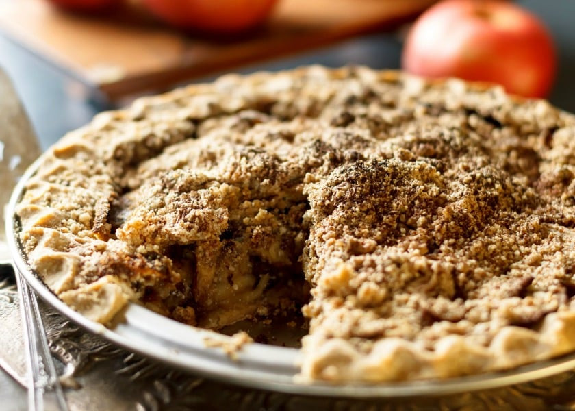 Gluten Free Dairy Free Apple Pie
 Dairy and Gluten Free Apple Crumble Pie