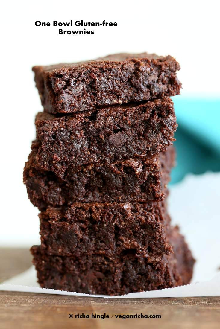 Gluten Free Dairy Free Brownies
 Vegan Gluten free Brownies and Brownie mix Vegan Richa