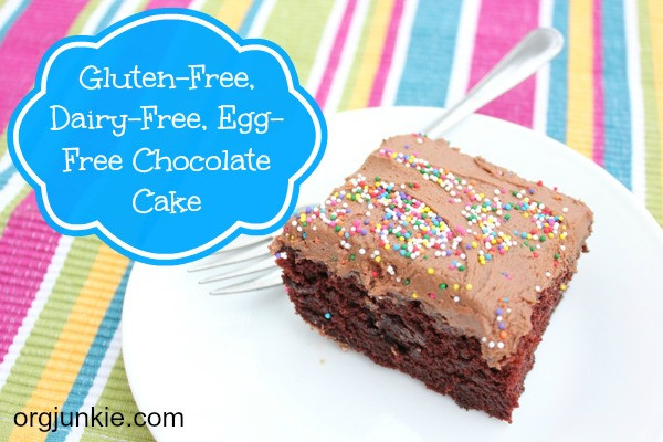 Gluten Free Dairy Free Chocolate Cake
 Gluten Dairy & Egg Free Chocolate Cake Frosting Recipe