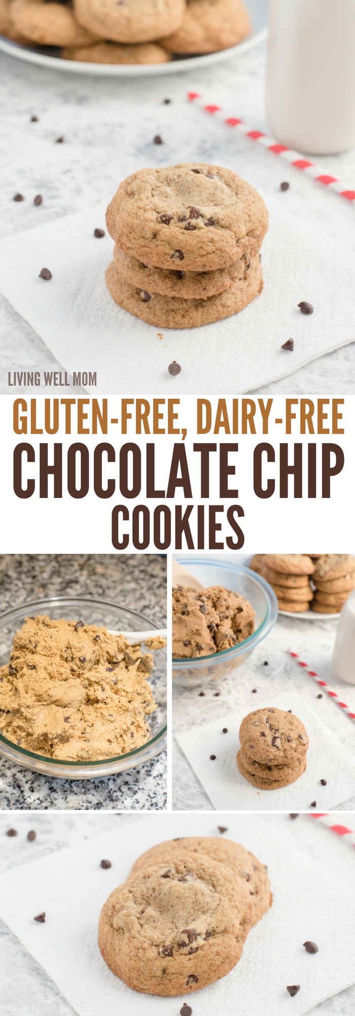 Gluten Free Dairy Free Chocolate Chip Cookies
 Gluten Free Dairy Free Chocolate Chip Cookies