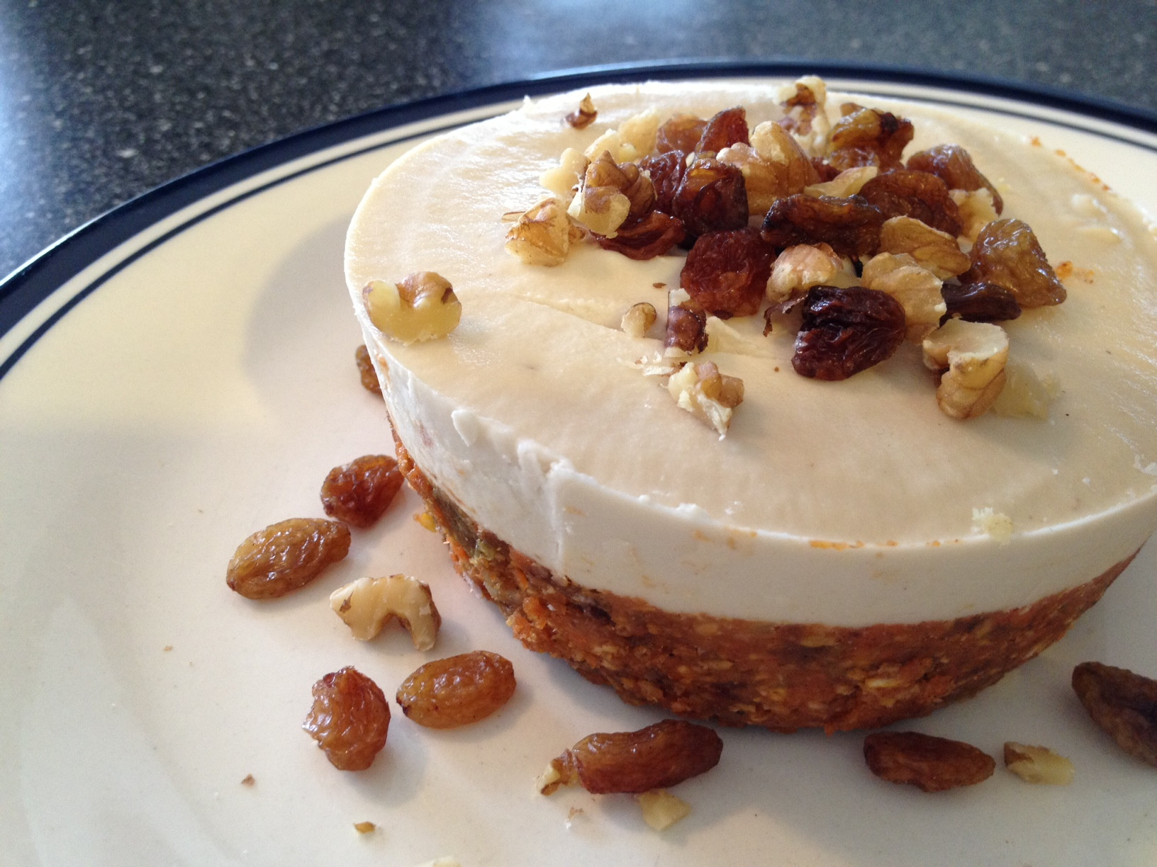 Gluten Free Dairy Free Dessert Raw Carrot Cake "Cheese"cake Gluten Free Dairy Free