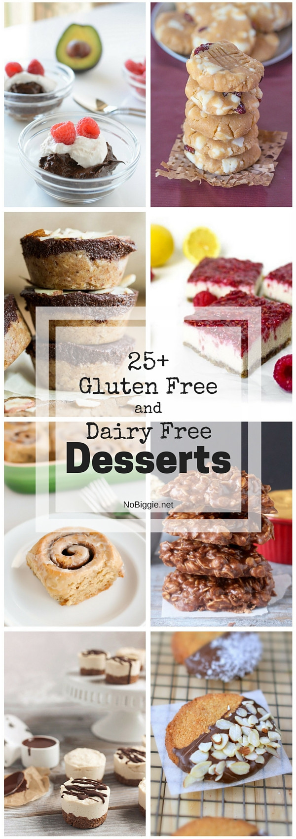 Gluten Free Dairy Free Desserts
 25 Gluten Free and Dairy Free Desserts