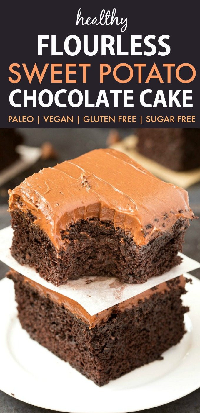 Gluten Free Dairy Free Desserts To Buy
 Flourless Sweet Potato Chocolate Cake Paleo Vegan
