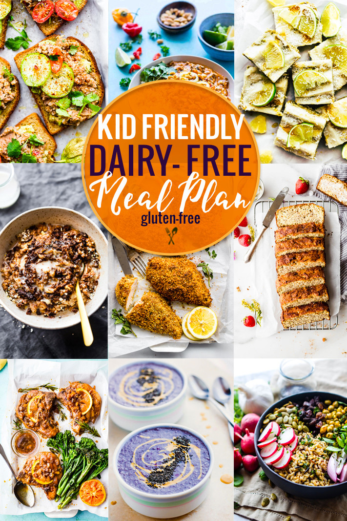 Gluten Free Dairy Free Dinner Recipes
 Kid Friendly Dairy Free Meal Plan