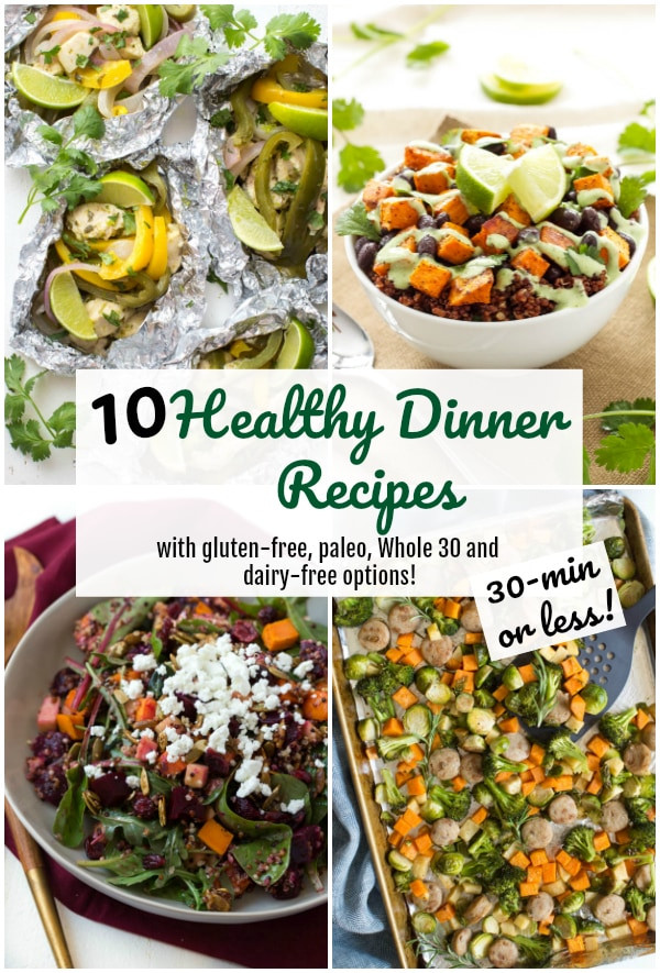 Gluten Free Dairy Free Dinner Recipes
 Healthy Dinner Recipes Spoonful of Flavor