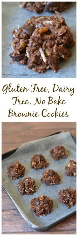 Gluten Free Dairy Free No Bake Cookies
 Gluten Free No Bake Brownie Bite Cookies Fearless Dining