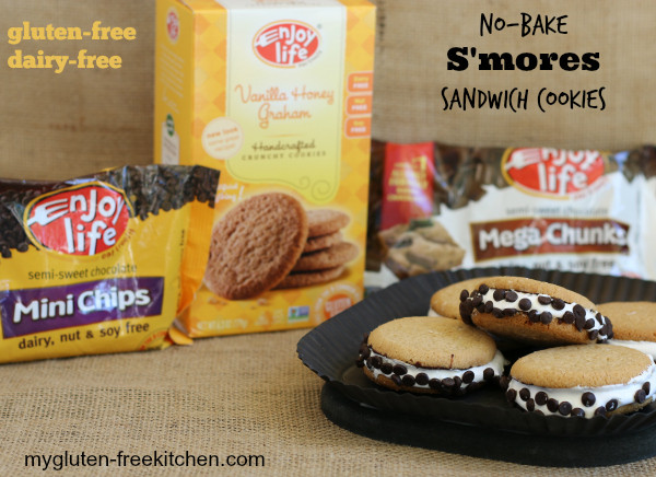 Gluten Free Dairy Free No Bake Cookies
 S mores Sandwich Cookies Gluten free dairy free