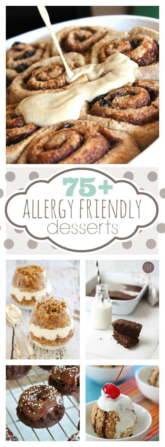 Gluten Free Dairy Free Nut Free Desserts
 75 Allergy Friendly Dessert Recipes Including dairy free