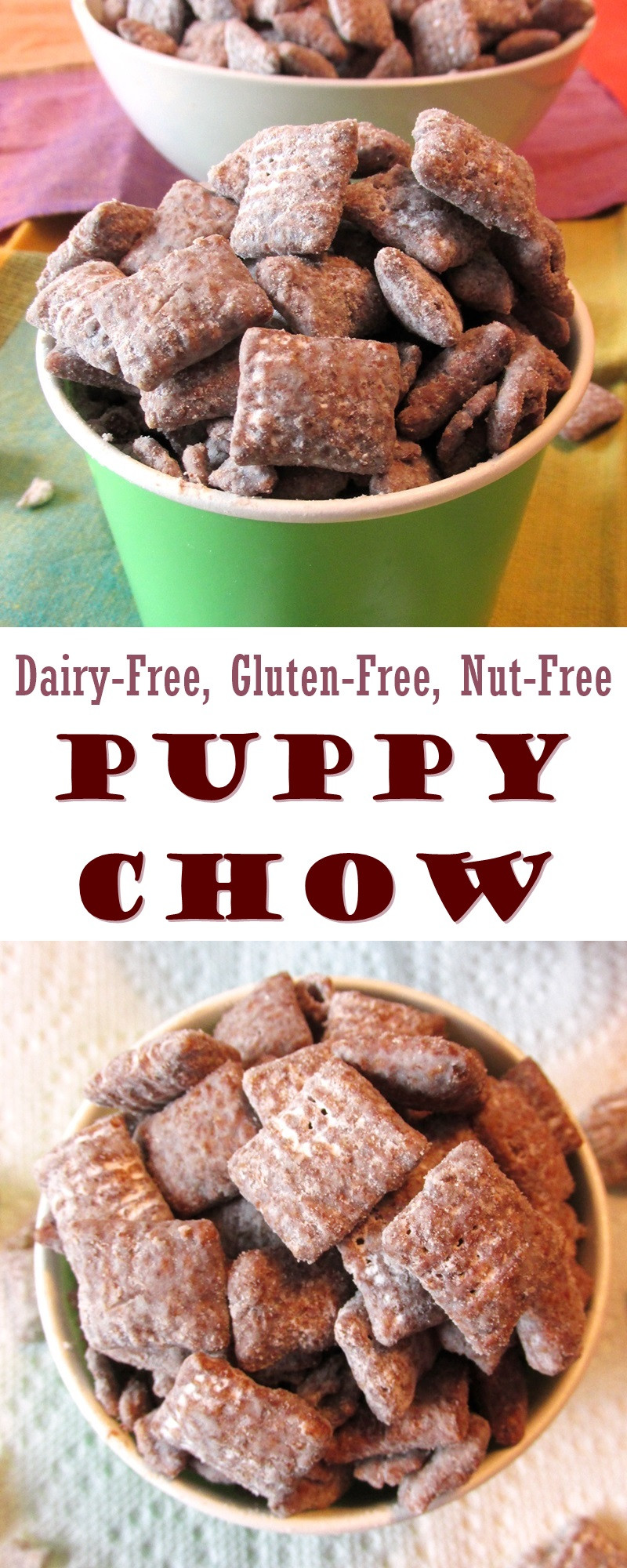 Gluten Free Dairy Free Nut Free Recipes
 Puppy Chow Snack Mix Recipe Dairy Free Gluten Free & Nut