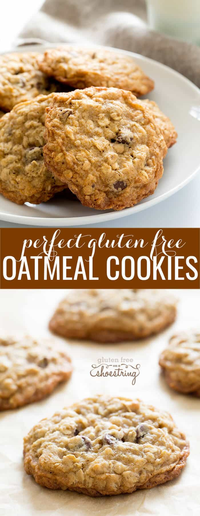 Gluten Free Dairy Free Oatmeal Cookies
 Gluten Free Oatmeal Cookies