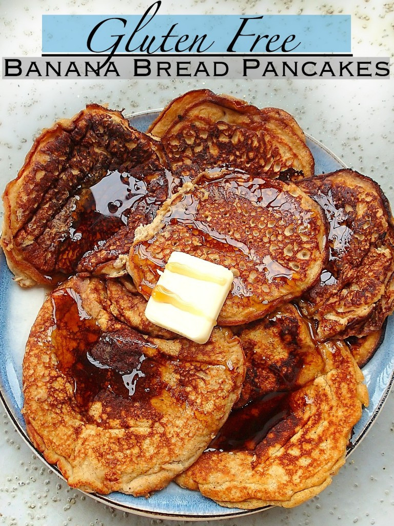 Gluten Free Dairy Free Pancakes
 67 Calorie Gluten Free Dairy Free Banana Bread Pancakes