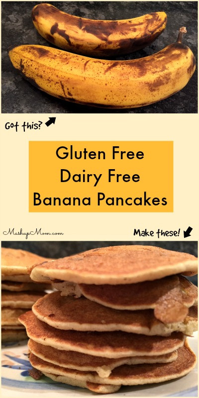 Gluten Free Dairy Free Pancakes
 Gluten Free Dairy Free Banana Pancakes