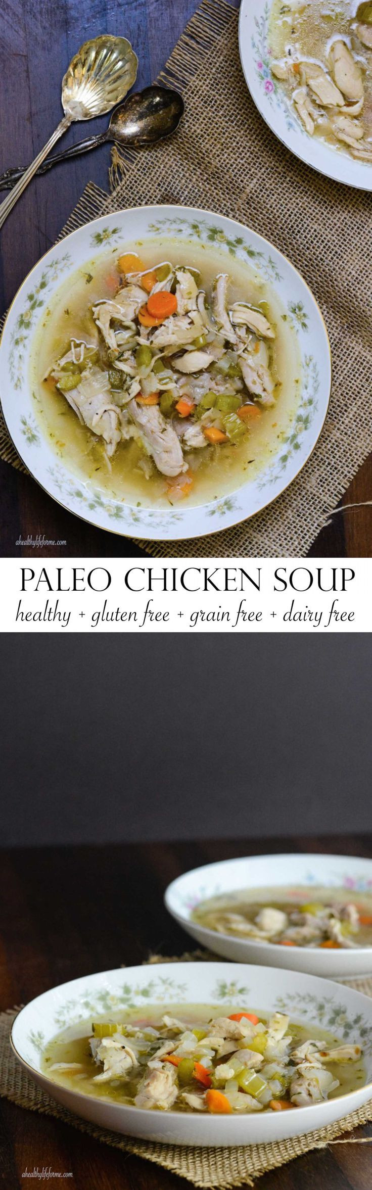 Gluten Free Dairy Free Soup Recipes
 Paleo Chicken Soup Gluten Free Grain Free Dairy Free