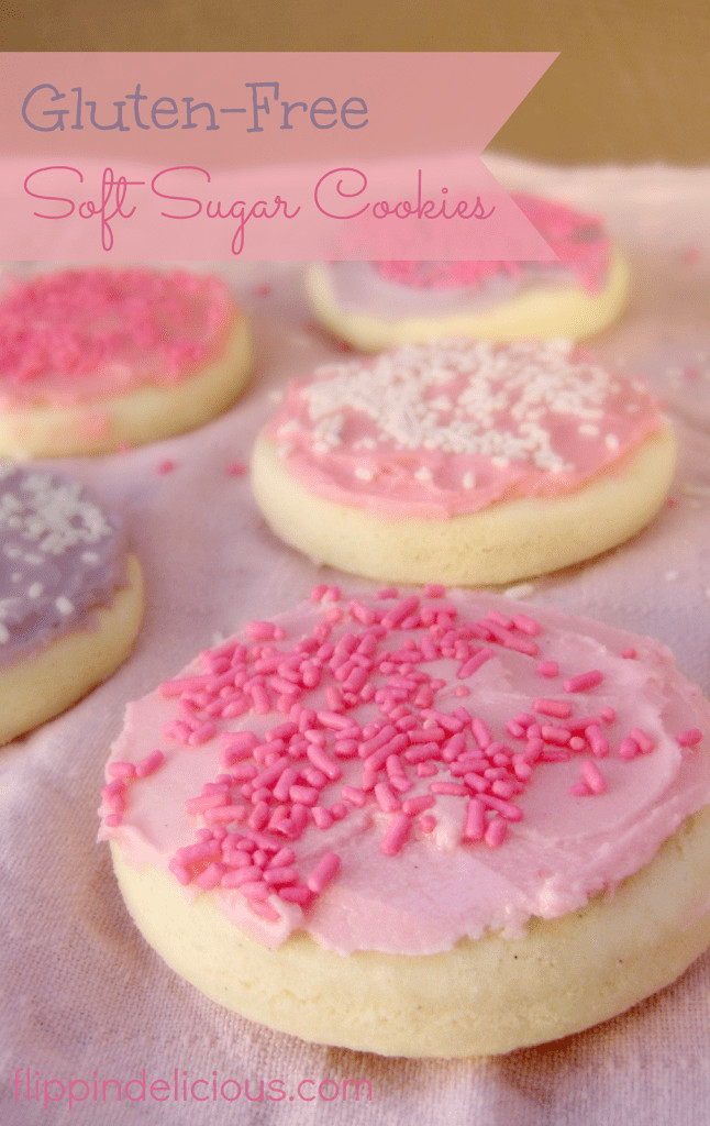 Gluten Free Dairy Free Sugar Cookies
 Gluten Free Soft Frosted Sugar Cookies