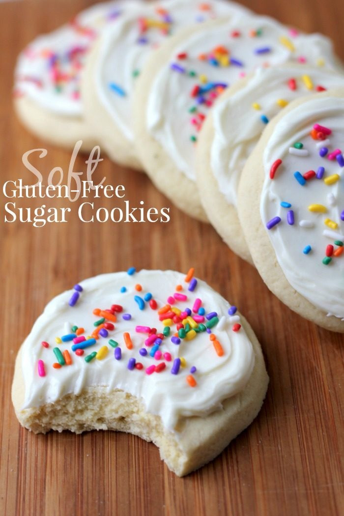 Gluten Free Dairy Free Sugar Cookies
 Soft Gluten Free Sugar Cookies