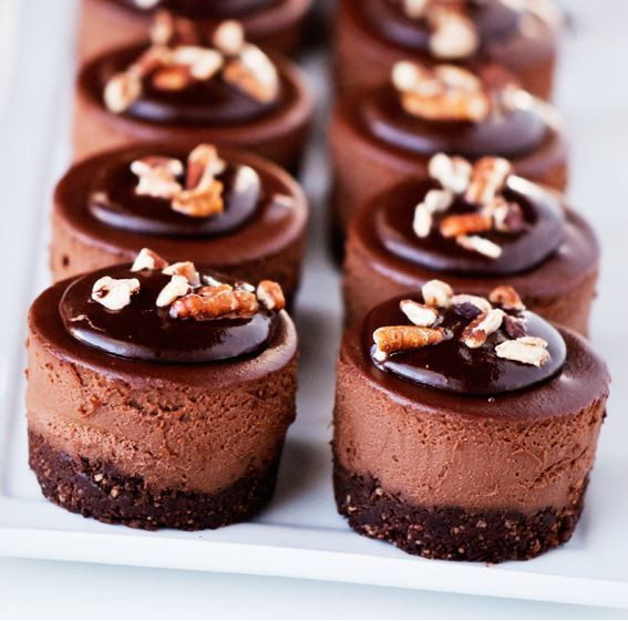 Gluten Free Dessert Ideas
 Triple Chocolate Dream Cakes