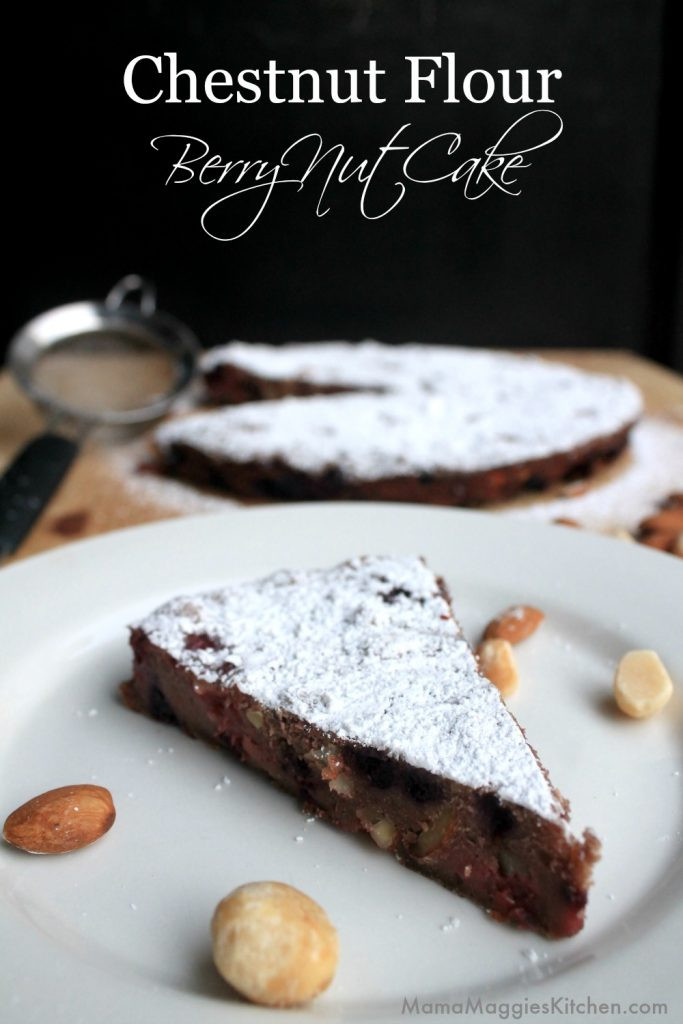 Gluten Free Desserts Chicago
 Gluten Free Dessert Recipe Chestnut Flour Berry Nut Cake