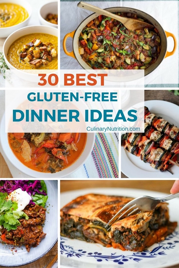 Gluten Free Dinners
 30 Best Gluten Free Dinner Recipes