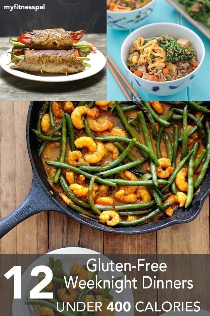 Gluten Free Dinners
 12 Gluten Free Weeknight Dinners–Under 400 Calories