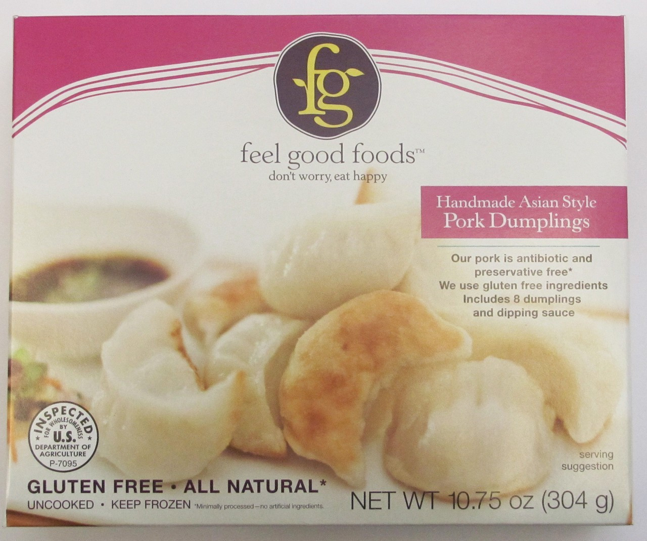 Gluten Free Dumplings Frozen
 Feel Good Foods Asian Style Pork Dumplings