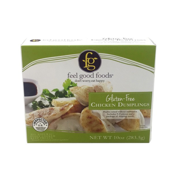 Gluten Free Dumplings Frozen
 Feel Good Foods Gluten Free Chicken Dumplings from Whole