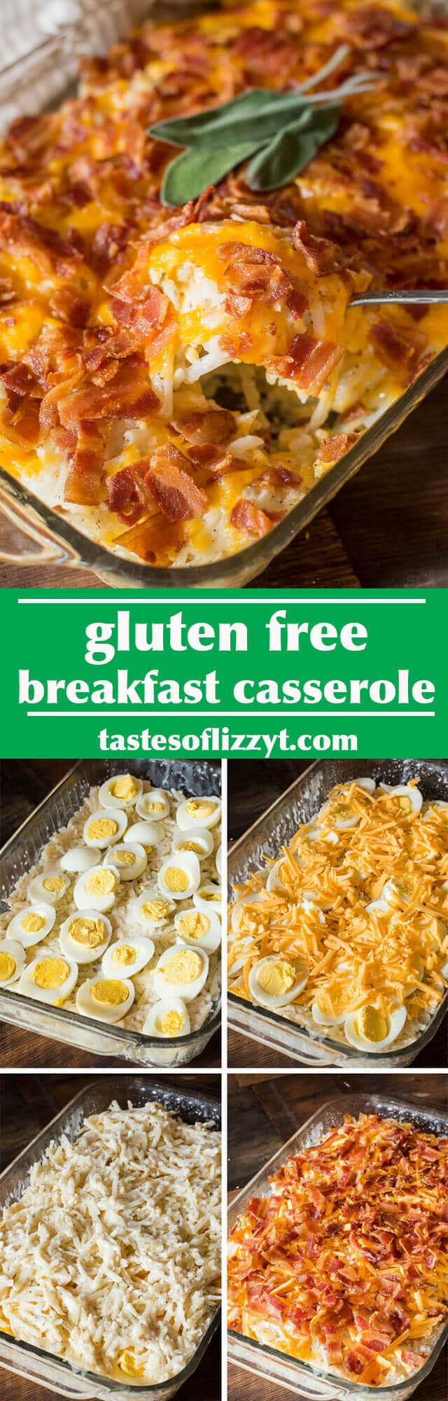 Gluten Free Egg Bake Recipes
 Gluten Free Breakfast Casserole Tastes of Lizzy T