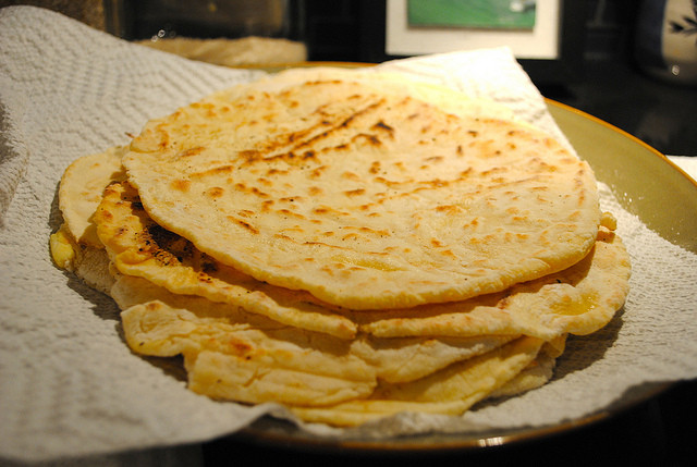 Gluten Free Indian Bread
 Gluten Free Naan Roti Indian Flat Bread