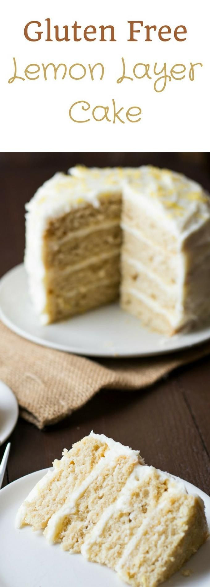 Gluten Free Lemon Cake
 Gluten free Lemon Layer Cake Recipe — Dishmaps