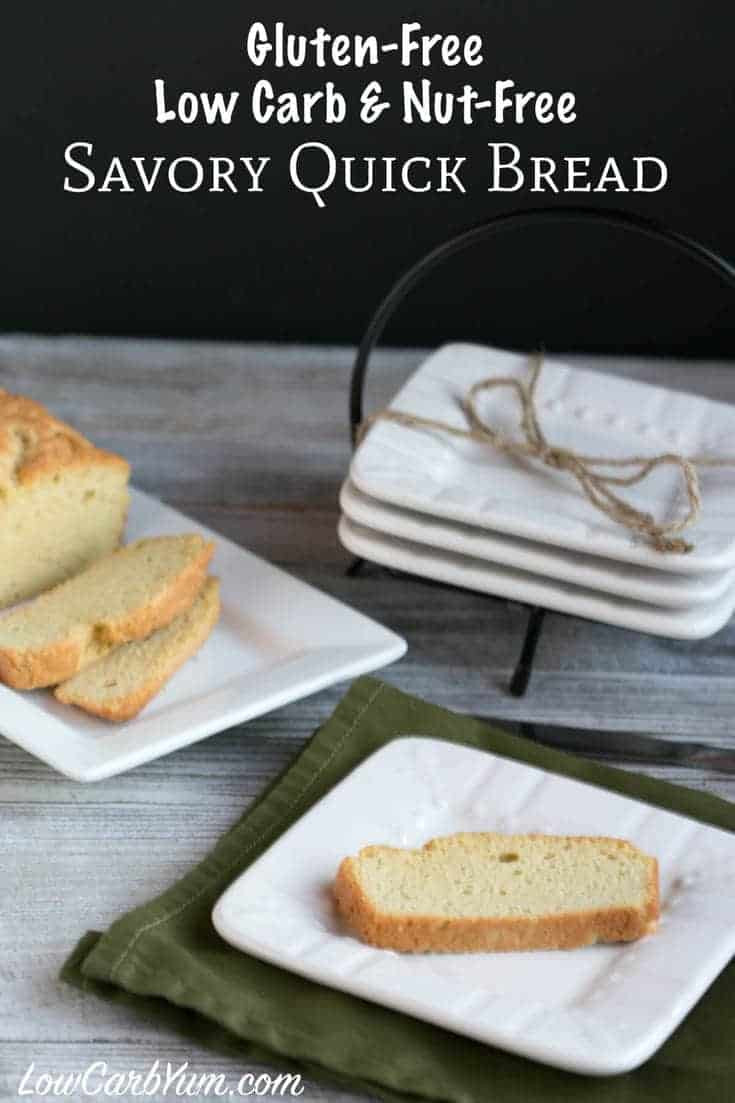 Gluten Free Low Carb Bread
 Nut Free Gluten Free Low Carb Bread