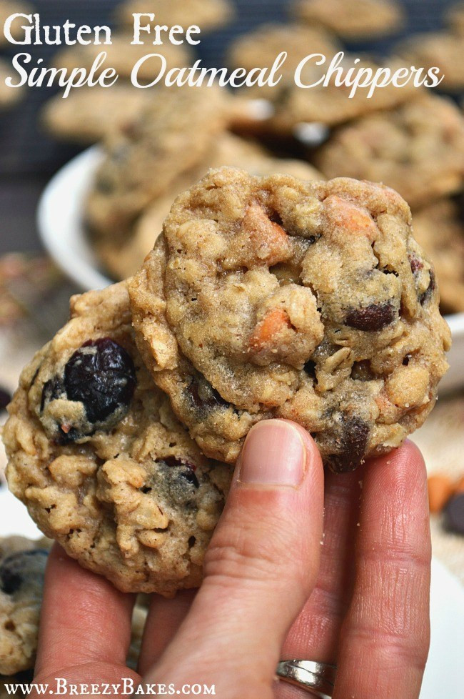 Gluten Free Oatmeal Cookies Recipe
 Gluten Free Simple Oatmeal Cookies