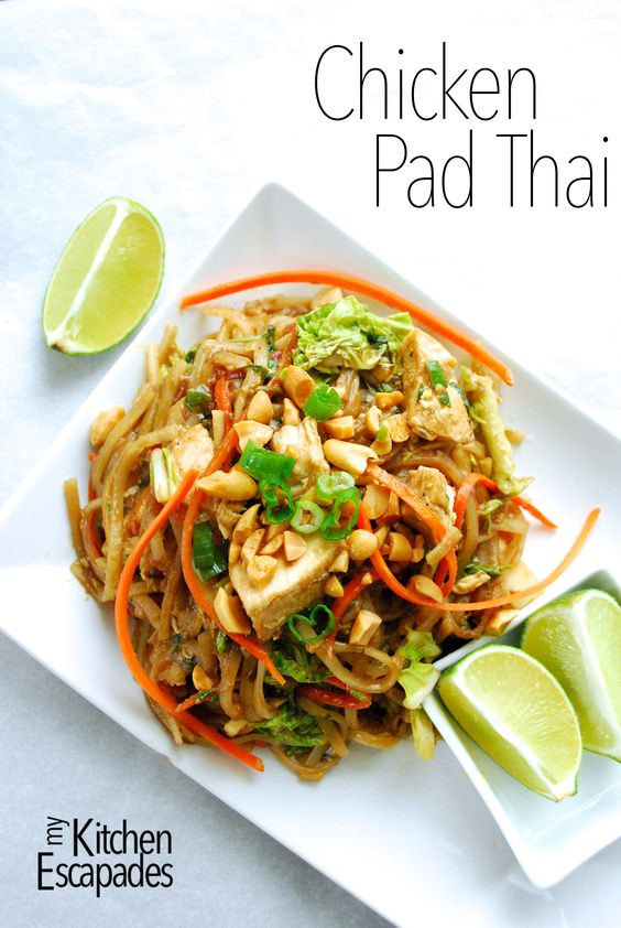 Gluten Free Pad Thai Recipe
 Chicken Pad Thai Recipe Pinterest