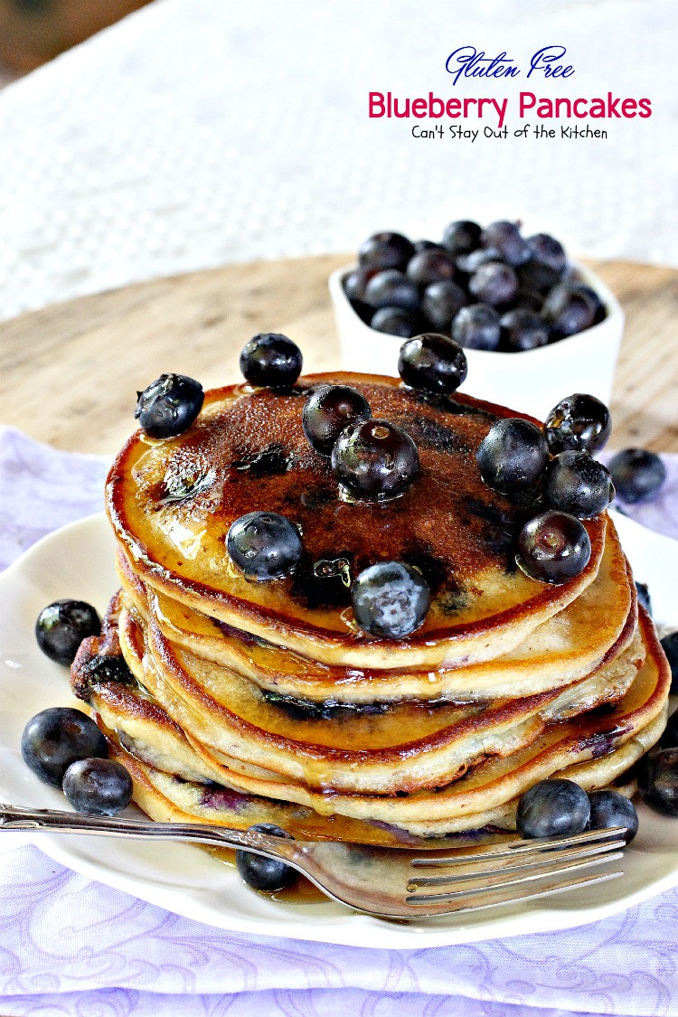 Gluten Free Pancakes
 Gluten Free Blueberry Pancakes Can t Stay Out of the Kitchen