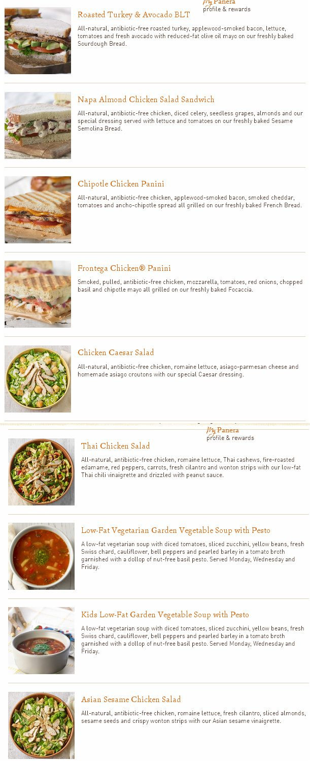 Gluten Free Panera Bread Menu
 Panera Gluten Free "Gluten Free Restaurants" Series No