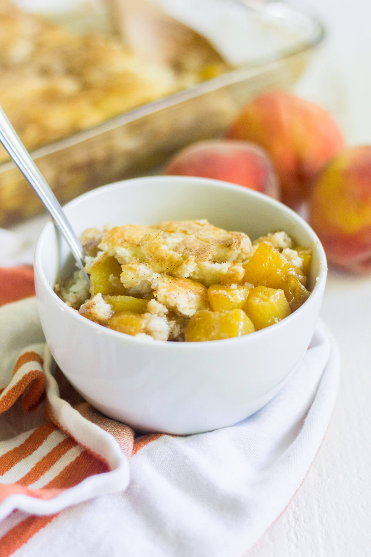 Gluten Free Peach Dessert
 Gluten Free Peach Cobbler